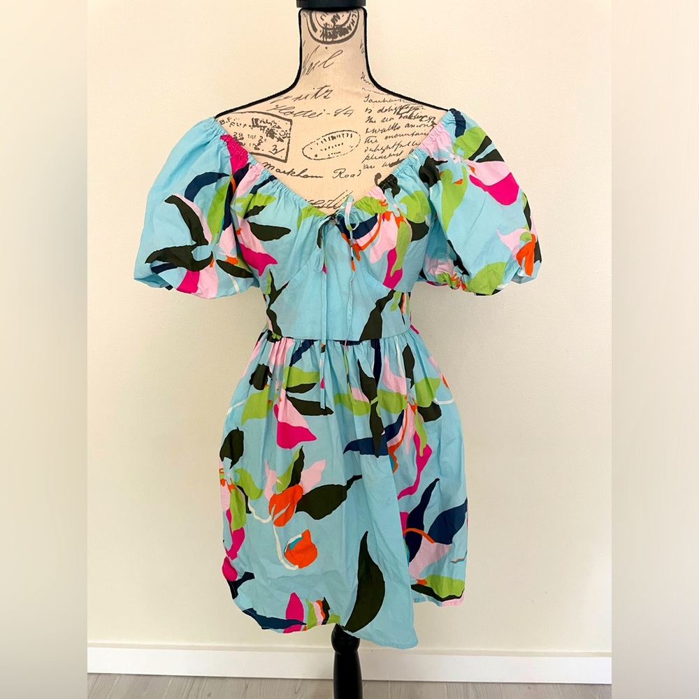 💎 A New Day puffy colorful dress size small EUC 😍 (6)